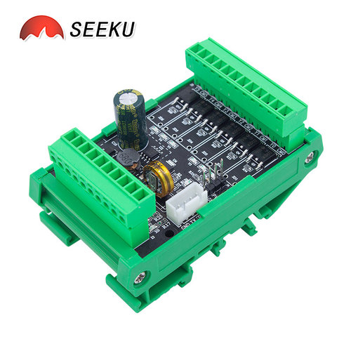 SEEKU PLC简易工控板国产FX2N 6/10/14/20MR/MT可编程控制带显示 - 图1