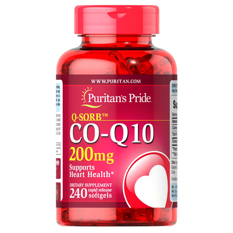 森艺棠海外专营店辅酶q 一 10 软胶囊coq10辅酶素q10辅酶q10天猫 美国原装进口备孕2