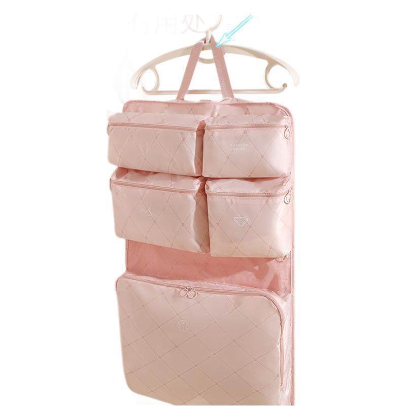 斜纹新款七合一便携旅行收纳袋行李袋收纳包懒人行李袋大容量内衣,淘宝优惠券,粉丝福利购,淘宝优惠卷