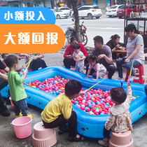 Fishing Toy Children Pool Package Male Girl Puzzle Baby Over Home Magnetic Dramatic Water Sicklesenna Stall Pool