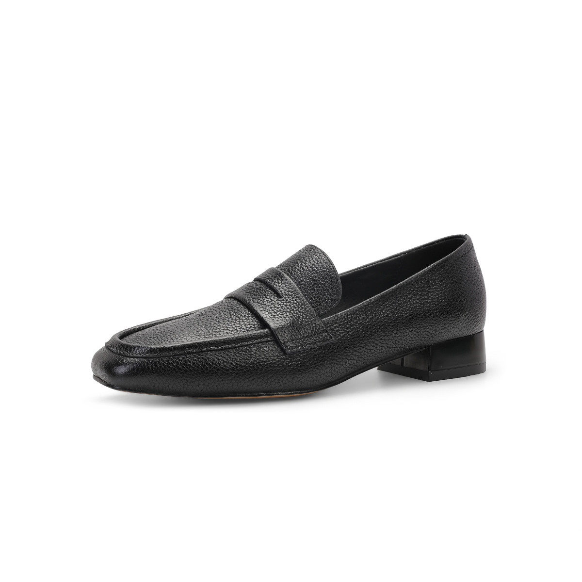 奥莱专供Nine West/玖熙复古风真皮乐福鞋女粗跟懒人豆豆鞋小皮鞋,淘宝优惠券,粉丝福利购,淘宝优惠卷