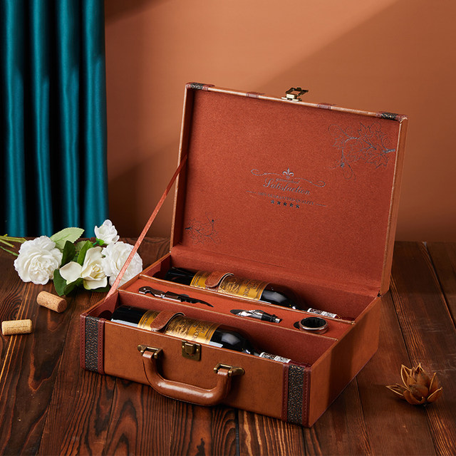 French Louis Lafite red wine gift box with French original bottle imported 14% red wine dry red wine gift box for gift giving