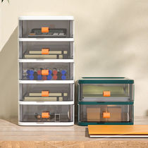 40 thousand kilometers containing box table top drawer storage box finishing box double layer multilayer desk containing box containing can