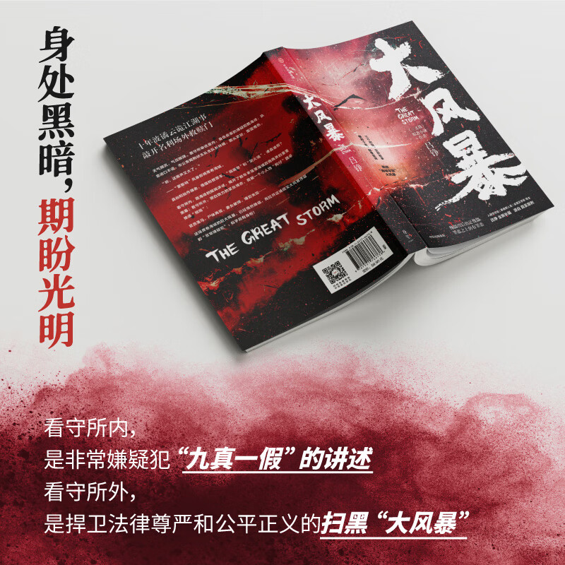 大风暴 吕铮著 人民文学奖作者 三叉戟 源自真实案件素材 长篇力作 - 图2