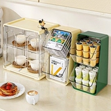 Gaia, настольный прозрачный чай в пакетиках, коробка для хранения, акриловая кофейная капсула