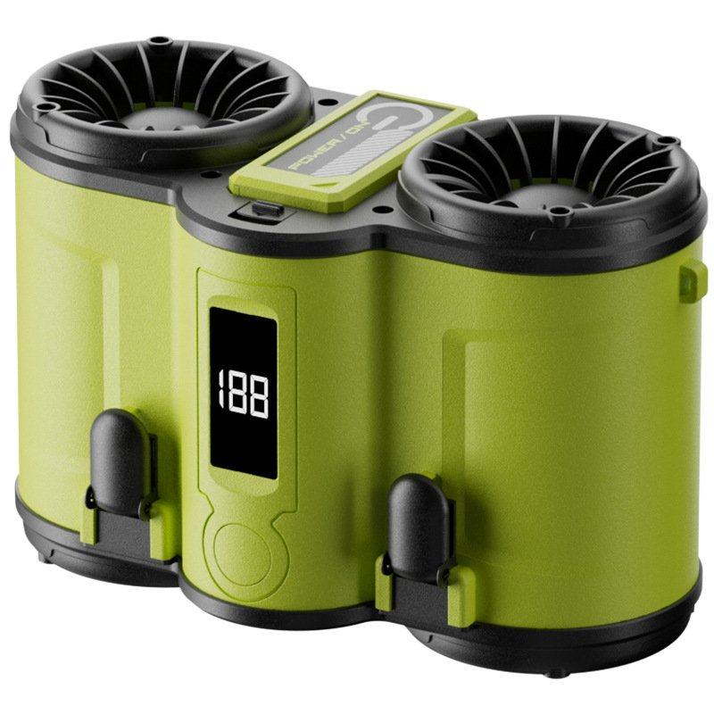 【10000mAh电池可替换】挂腰风扇长续航工地工作超大风力充电便携,淘宝优惠券,粉丝福利购,淘宝优惠卷