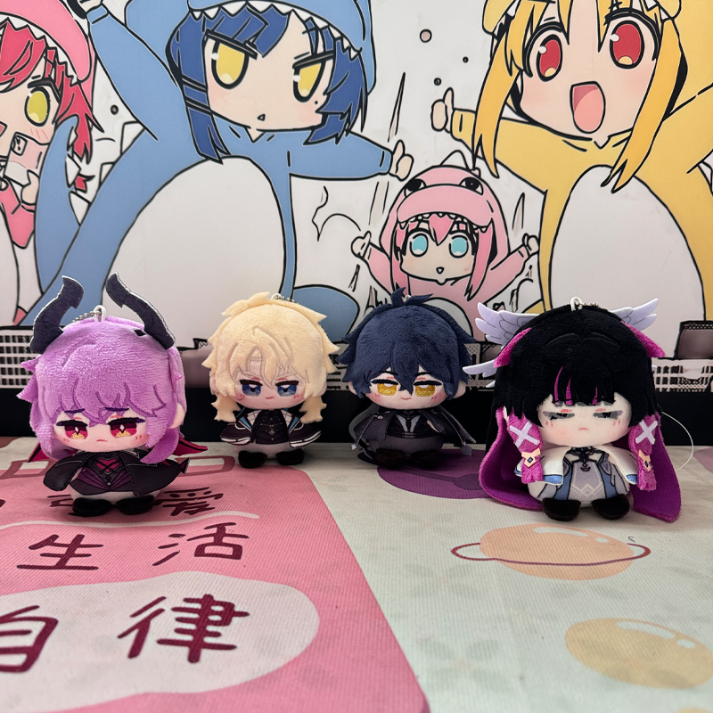 原神菲林斯杜林法尔伽哥伦比娅动漫周边毛绒公仔坐姿娃娃挂件玩偶 - 图0