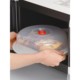 Japan and Japan imported microwave oven steamer heating lid special container for fresh storage cover food hot dishes prevent splashing