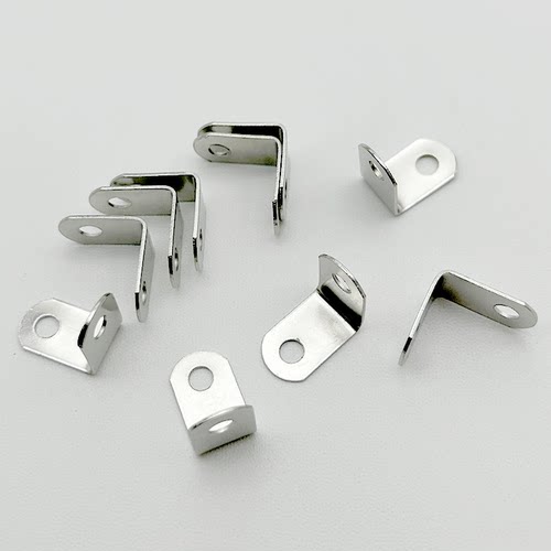 银铁包角相框配件7字防撞角直角固定角码L型角码铁护角1000个包邮 - 图1