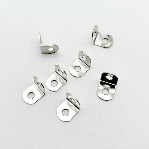 银铁包角相框配件7字防撞角直角固定角码L型角码铁护角1000个包邮 - 图0