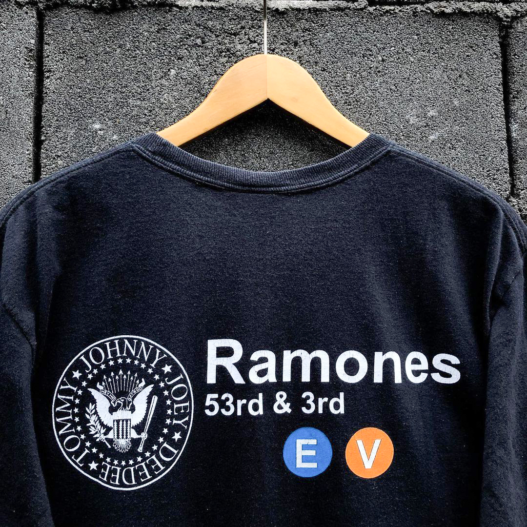 Ramones JOEY RAMONE short sleeves punk雷蒙斯乐队美式短袖T恤 - 图1