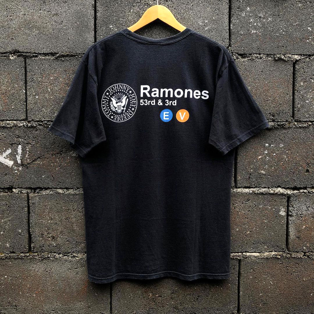 Ramones JOEY RAMONE short sleeves punk雷蒙斯乐队美式短袖T恤 - 图0