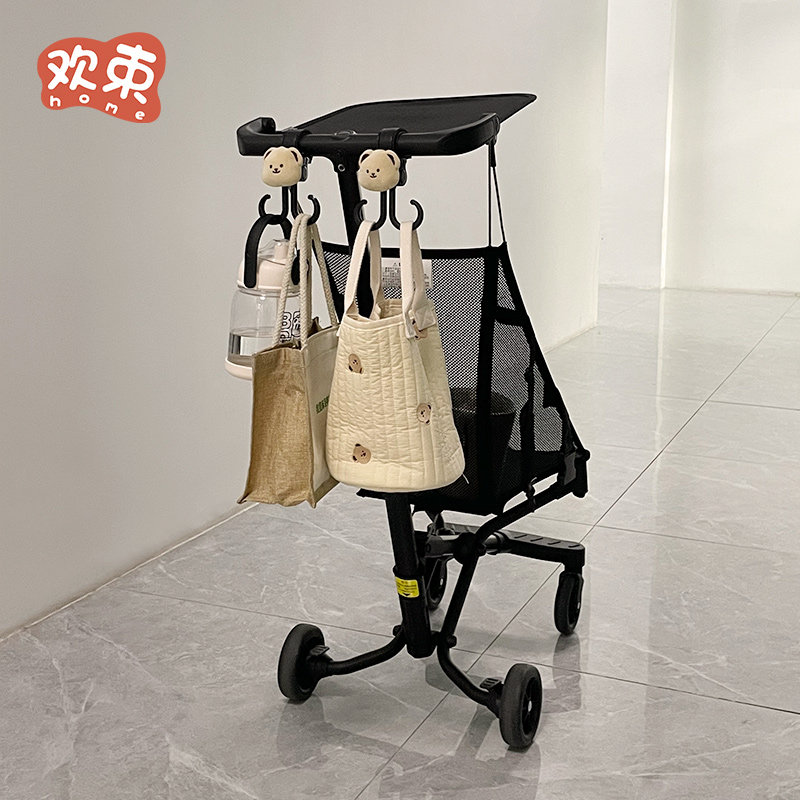 Baby stroller hook stroller special hanging bag electric car universal baby children's pocket stroller Xiaohuzi accessories