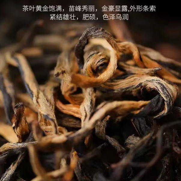 买一送一正宗云南滇红茶新茶古树金芽红茶特级浓香型养胃散装500g-图0