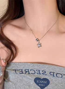 【全店拍三付二】彩色五角星项链