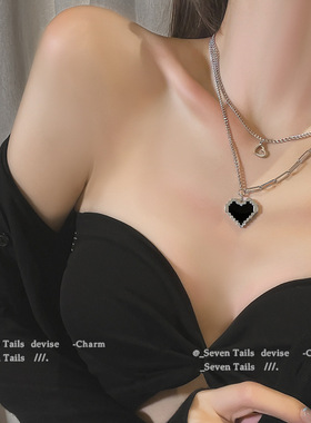 【全店拍三付二】嘻哈风爱心项链