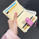 Women's wallet short genuine leather texture exquisite high-end coin wallet 2025 new fashion wallet folding wallet thin