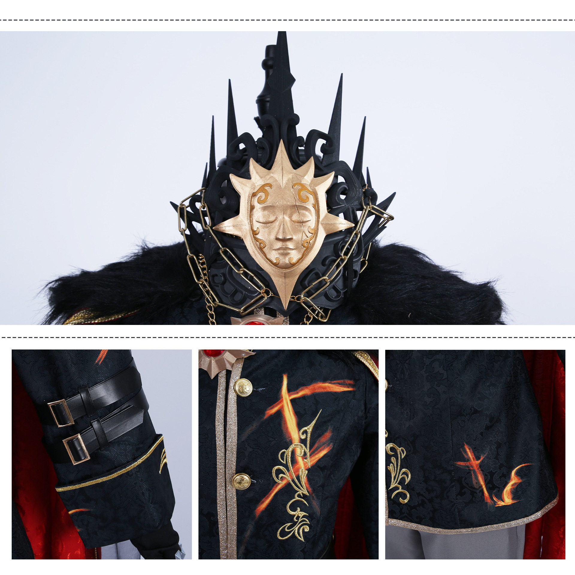 第五人格cos守夜人蚀日者cos服太阳金皮稀世时装游戏cosplay服装
