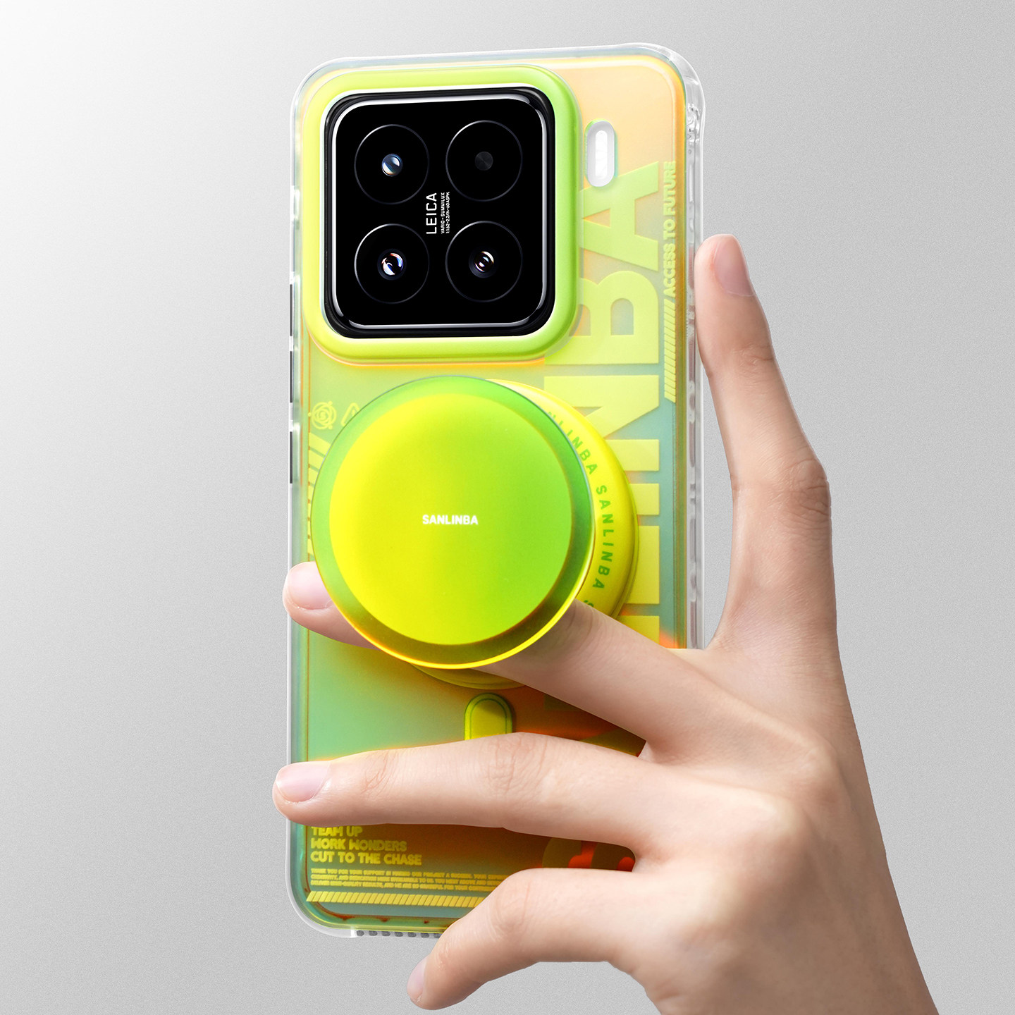 Sanlinba炫彩渐变磁吸手机支架适用苹果iPhone手机壳Magsafe通用安卓伸缩支架高级感新款原创设计个性时尚,淘宝优惠券,粉丝福利购,淘宝优惠卷