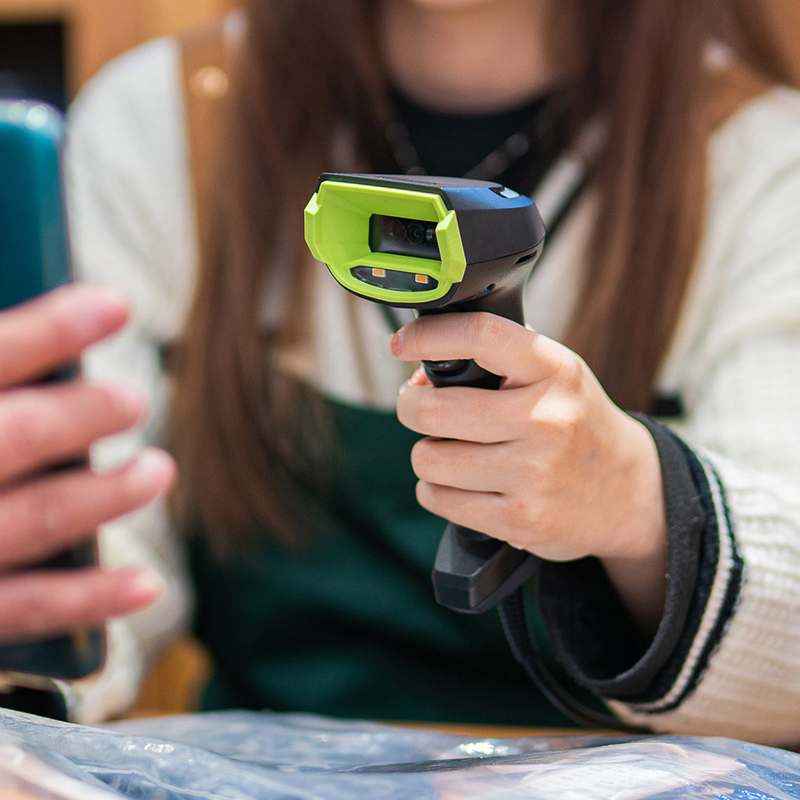 iData J15通用型有线/蓝牙工业扫描枪超市药店物流快递仓库出入库收银扫码枪高精度扫码器 - 图2