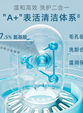丽素丽速洗面奶洁面乳氨基酸控油