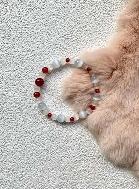 「红妆予你」新中式红玛瑙手链