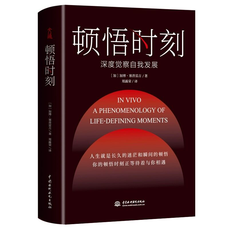 【书】顿悟时刻 哲学大师塞普雷吉著增强自信走出迷茫明确目标找到真正的自我摆脱时间的恐惧理解人生的意义经典励志书籍增强自信