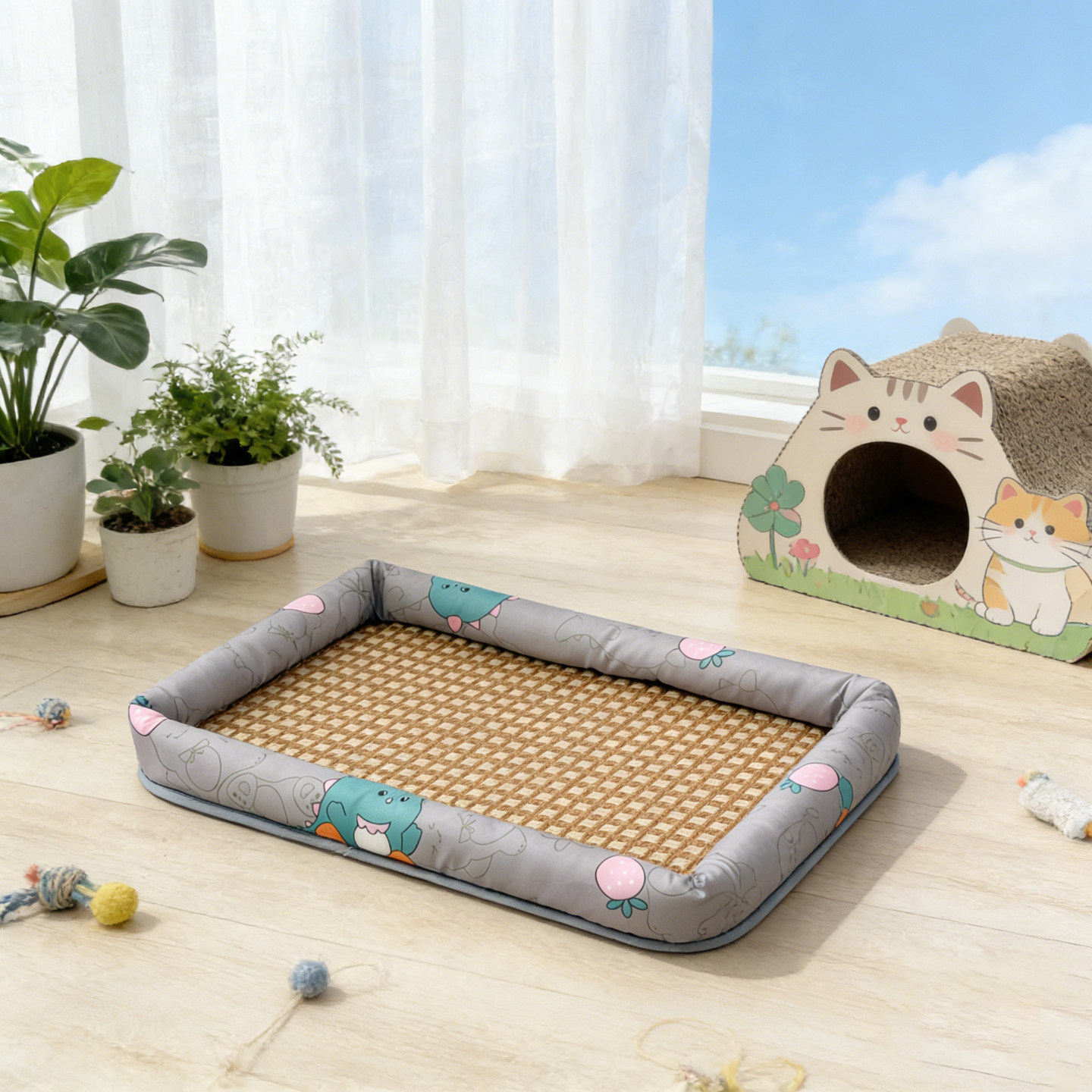 Ice Silk Mat Rabbit Nest Four Seasons Cooling Artifact