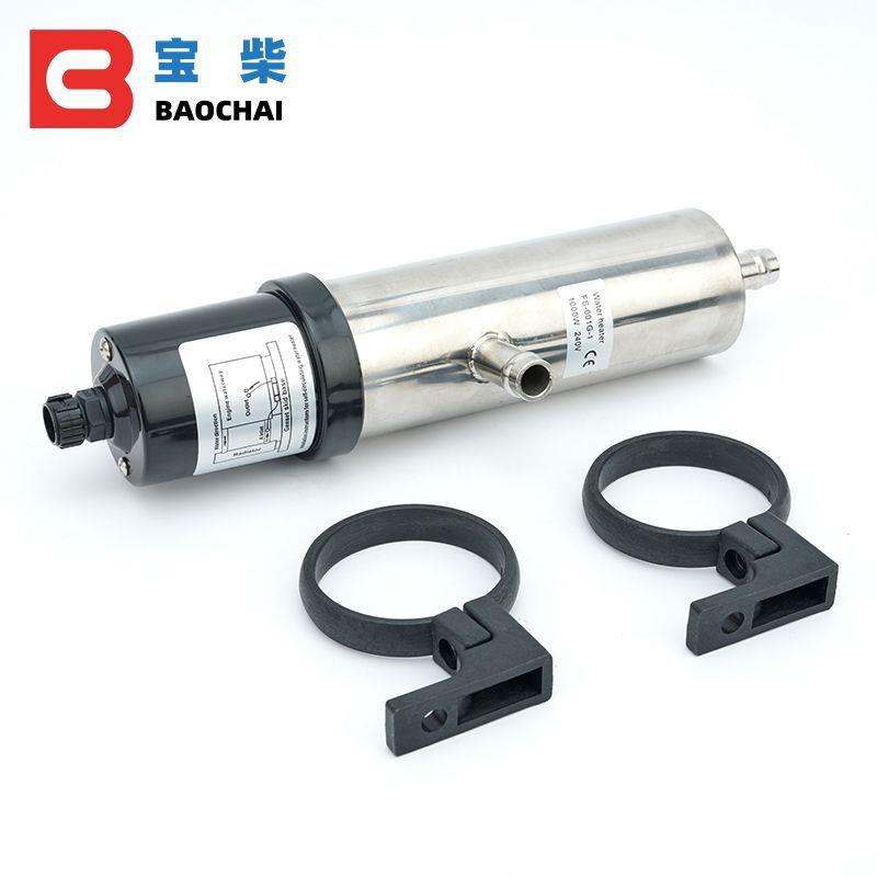 FS-001柴油发电机不锈钢水套 自循环热水泵1000~4000W恒温加热器 - 图1