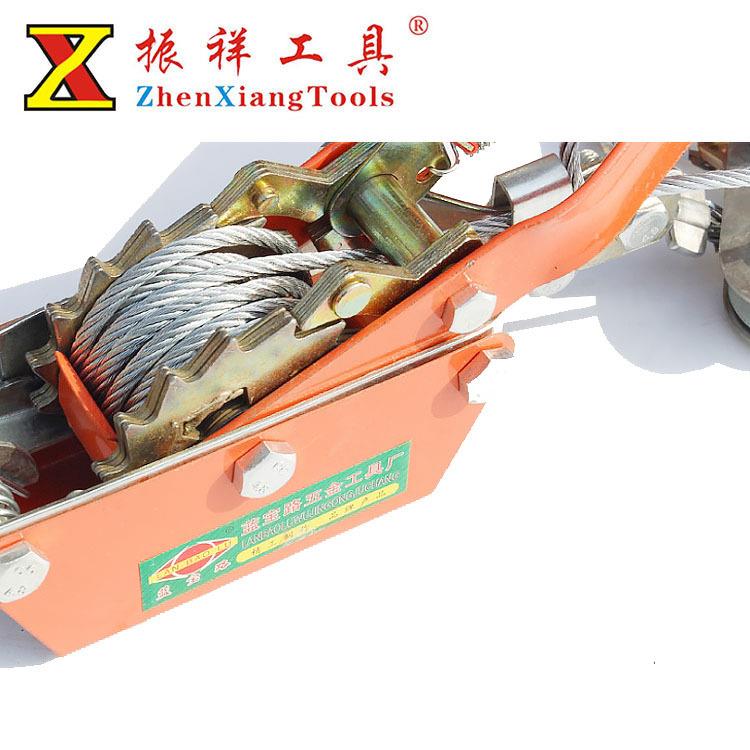 紧线器 钢丝绳 手动拉紧器 手动棘轮式收紧器 2T 4T手动紧线器 - 图1