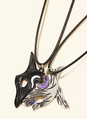 英雄联盟周边项链镀银学生男女