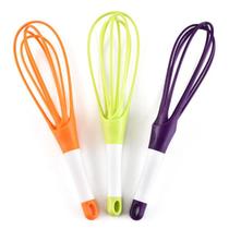 2023 new rotary plastic eggbeater portable detachable manual stirrers easy to clean and kitchen