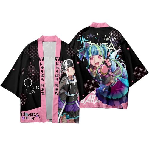 BangDream Raise a suilen 佐藤益木 朝日六花周边衬衫羽织痛衣服 - 图1