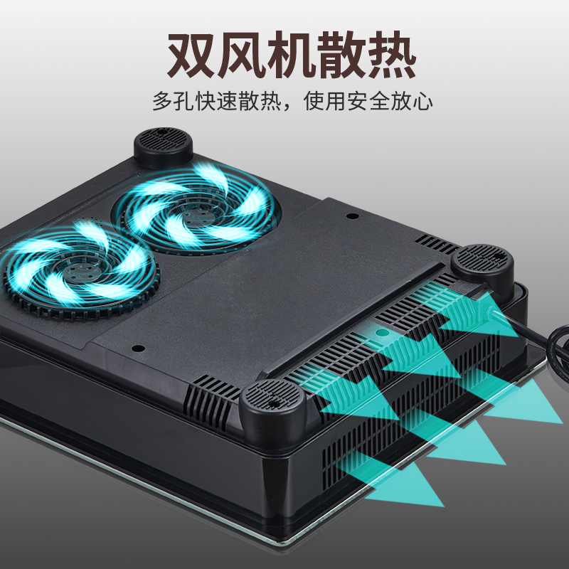 半球凹面电磁炉家用3500W大功率蒸煮火锅炒菜多功能一体防水凹灶 - 图3