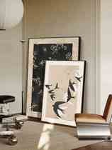 The Silent Retro Medieval Art Painting Superior sense Living room Landing Painting Tabletop Bucket Cabinet Pendulum painting Decorative Painting Hanging Paintings