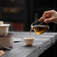 Guiyintang Outdoor Portable Travel Kung Fu Tea Set Set Wood Grain Ceramic Tea Cup Quick Guest Cup One Pot Three Cups