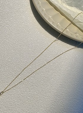 从爱之名音乐符号项链女