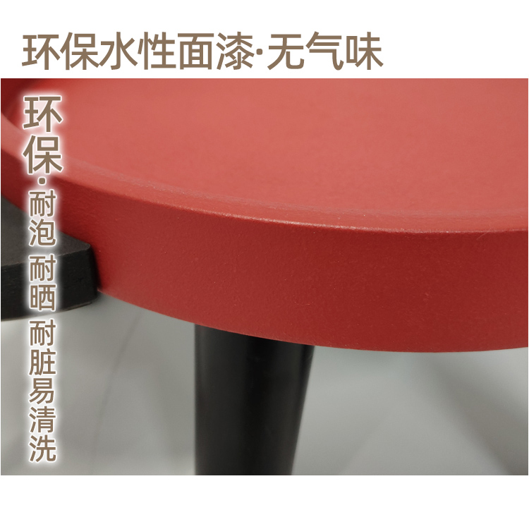 花叶®仿瓢虫花架矮花几花盆托盘田园风落地接水托架园艺增高架 - 图3