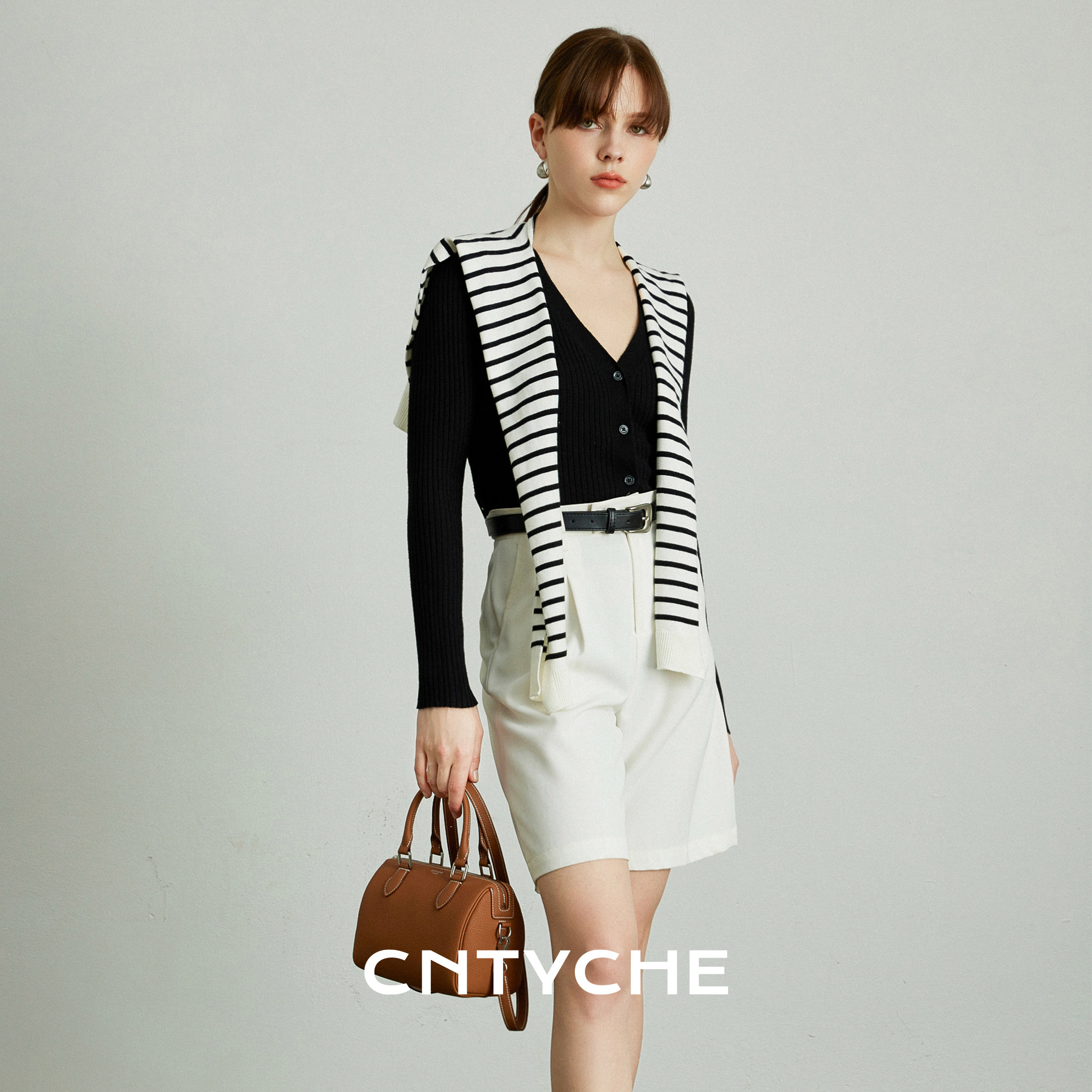 CNTYCHE/堤喀2026新款小号波士顿包进口TOGO皮单肩手提女包枕头包,淘宝优惠券,粉丝福利购,淘宝优惠卷