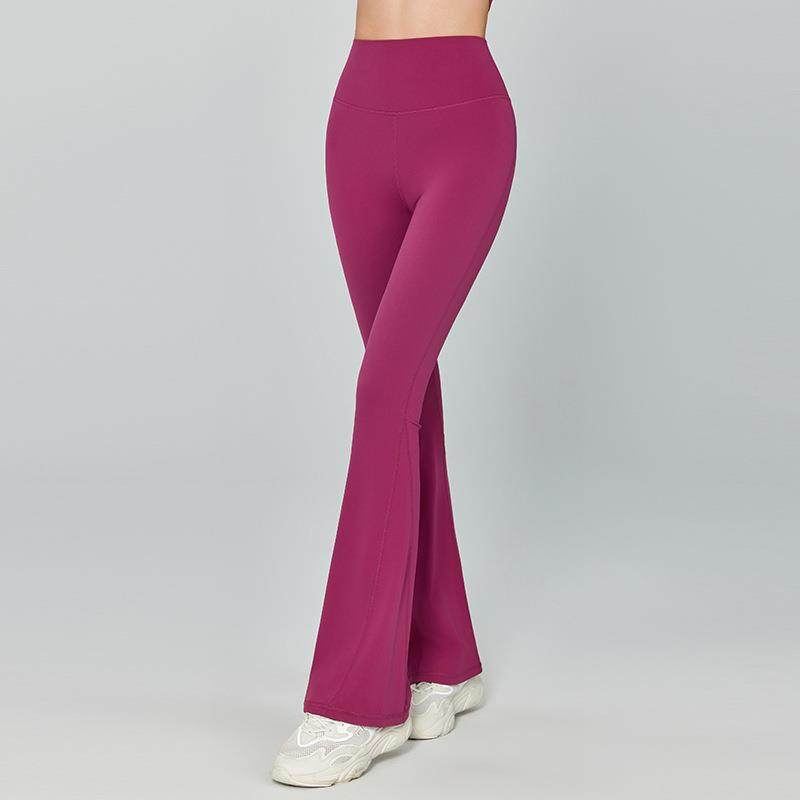 高士线瑜伽喇叭裤中强度紧身显瘦运动长裤高腰收腹微喇休闲阔腿裤,淘宝优惠券,粉丝福利购,淘宝优惠卷