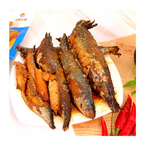 正宗五香鲅鱼罐头即食海鲜熟食速食下饭酒菜即食鱼烧烤网红小鱼干 - 图3