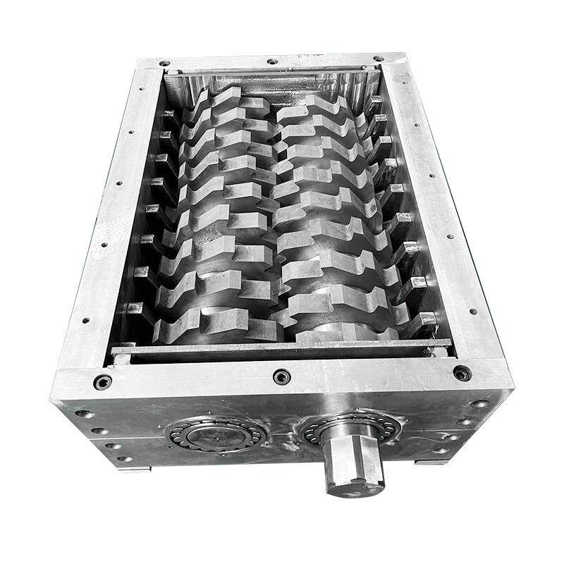 Shredder chassis metal plastic universal garbage wood single and double shaft crusher small large crusher now machine