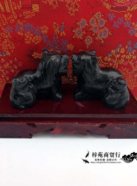 速发震慑八方属狗石雕摆件20家兔年宋韶光2居装饰品摆肖生设吉祥