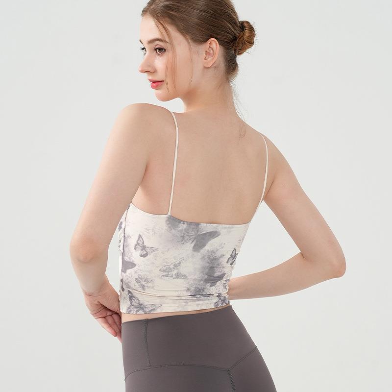 underwear sports cup one back beautiful wear yoga sexy fit - 图0