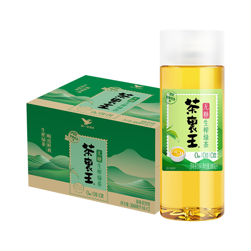 统一茶里王冻顶乌龙茶生榨绿茶无糖茶饮料0糖0脂0卡300ml*12瓶 - 图3