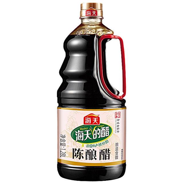 Haitian aged vinegar 1.28L old mature vinegar commercial stir-fry cold seasoning vinegar authentic household 800ml brewed vinegar