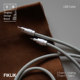 FIKLIK irrational silicone customized data cable suitable for Apple Android PD fast charging aluminum alloy 240W charging cable