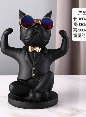 树脂装饰摆件轻奢餐厅酒柜