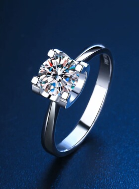 单钻牛头戒指新潮设计