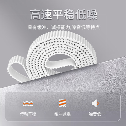 同步皮带301EXL302EXL303E304E305E306E307EXL308E同步压板皮带PU - 图2